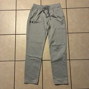 Under Armour Youth XL Gray Sweatpants Athletic Jogger Pants